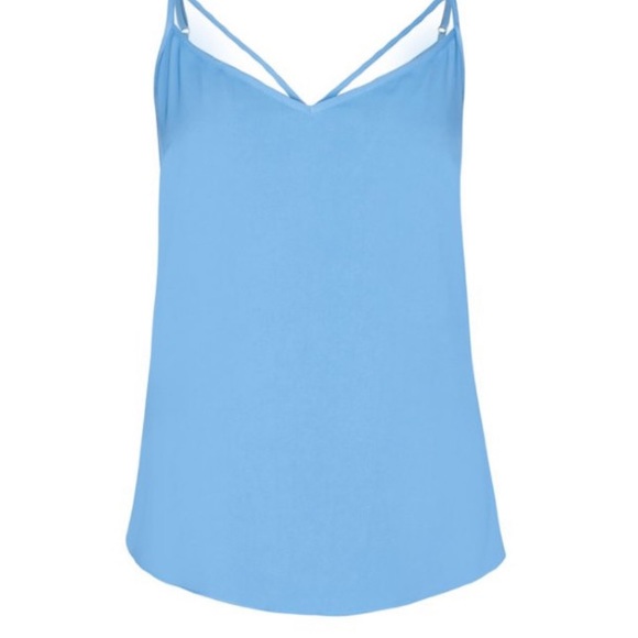 XS / 14W Blue Bell STRAPPY WOVEN CAMI CITY CHIC - Picture 7 of 16